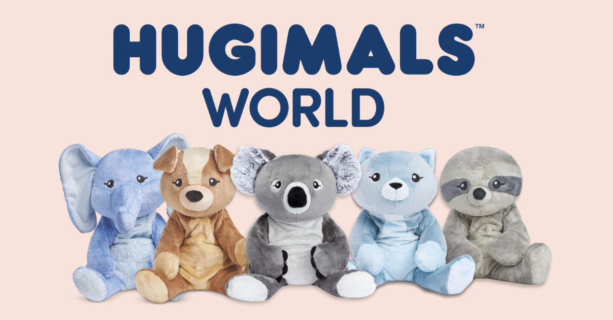 Weighted Stuffed Sloth - Hugimals World