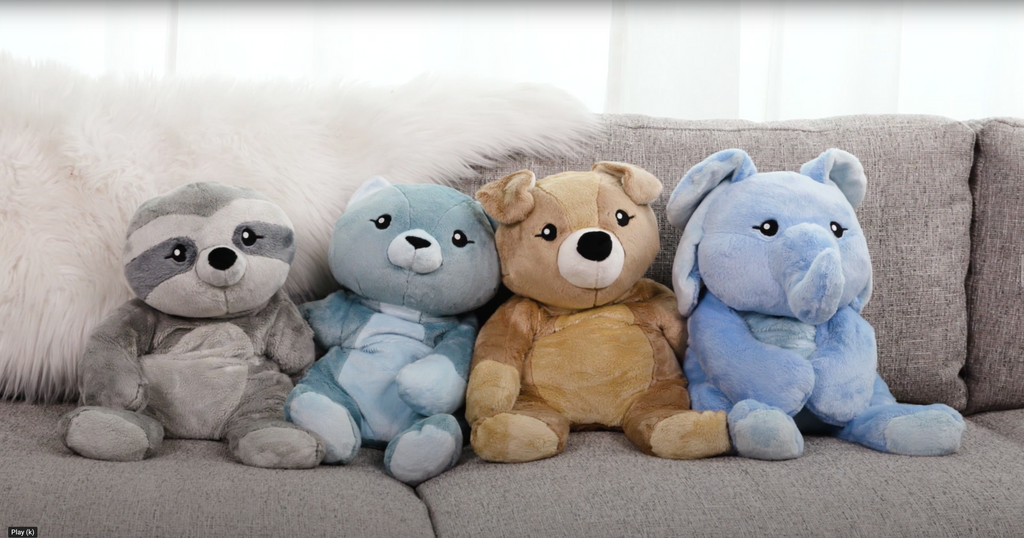 Hugimals World Weighted Plush Comfort Items for Adults, Kids & Teens